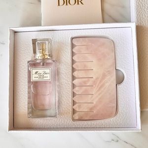 Miss Dior Hair Mist with Rose Quartz Comb Exclusive Gift Box Set NEW IN BOX